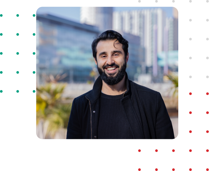 NZF - Kazif Zakat member smiling