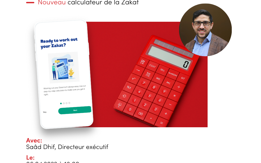 Zakat Masterclass: Zakat 2.0 avec le nouveau calculateur de la Zakat